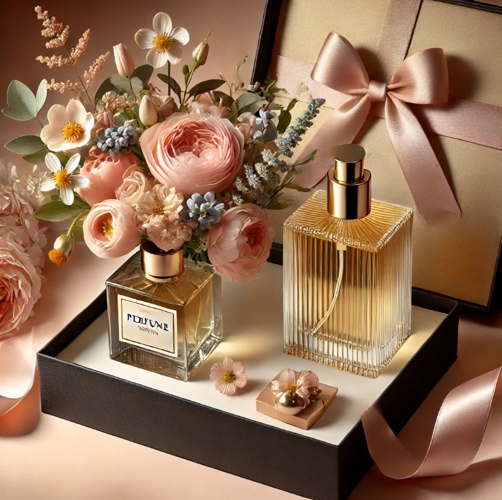 Set de Perfume y Flores